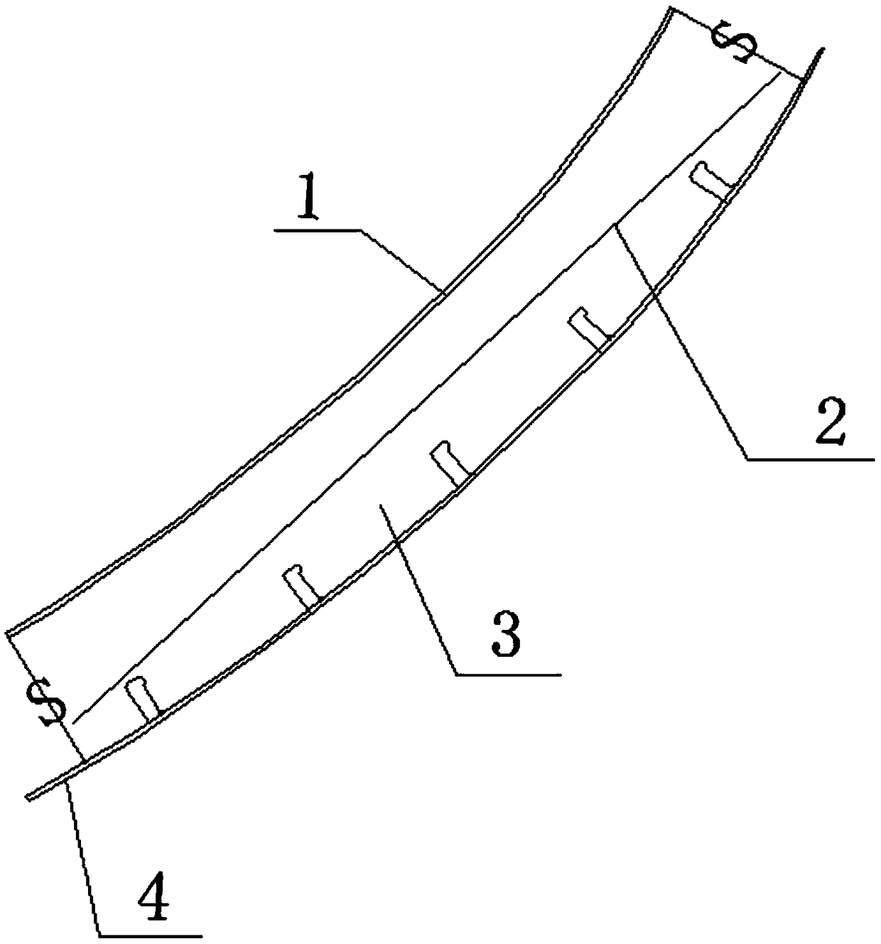 Line type verifying method and line type correction method of steel structure