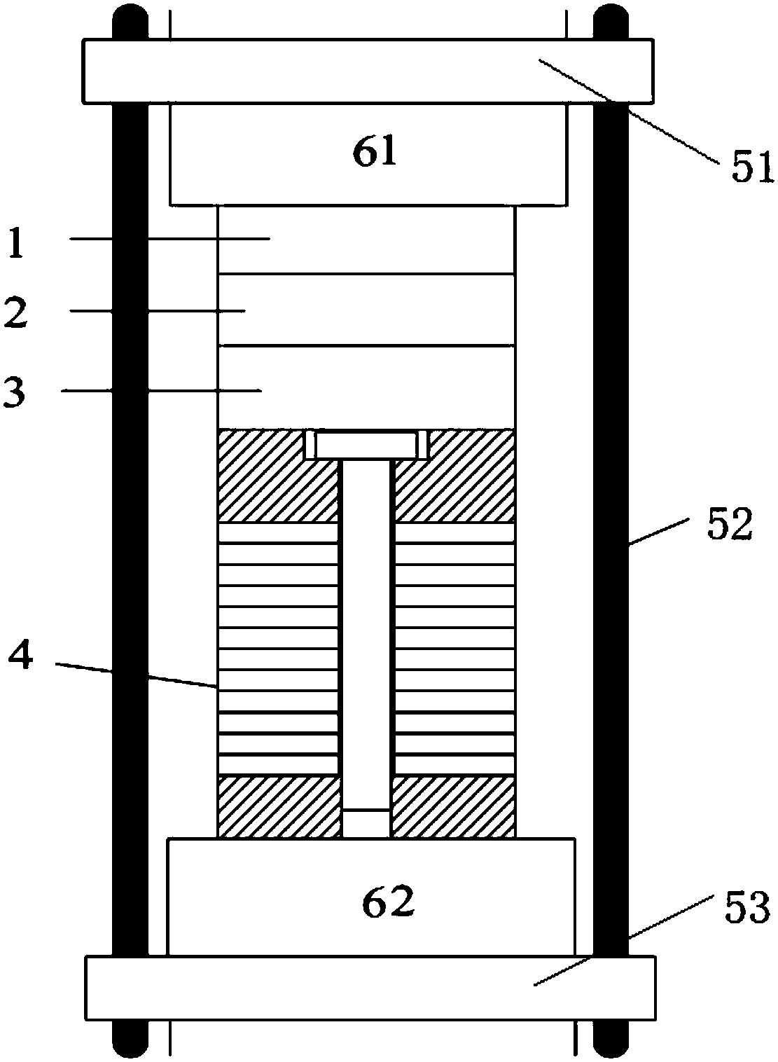 Sine force online calibration device based on piezoelectric ceramics