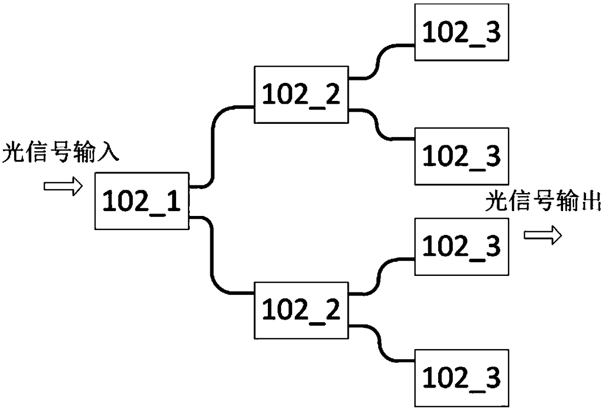 Silicon-based optical random waveform generation chip