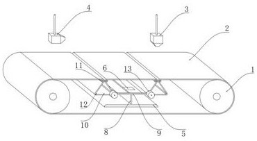 Conveyor belt monitoring device based on image and photoelectric information fusion