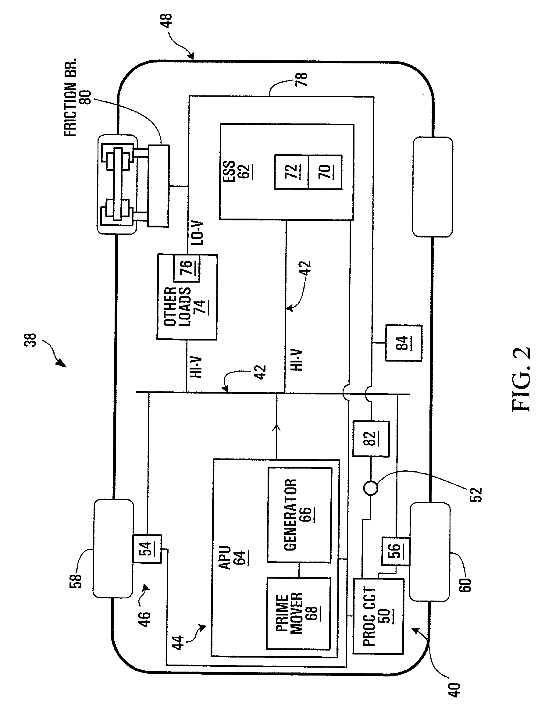 Methods of supplying energy to an energy bus in a hybrid electric vehicle, and apparatuses, media and signals for the same