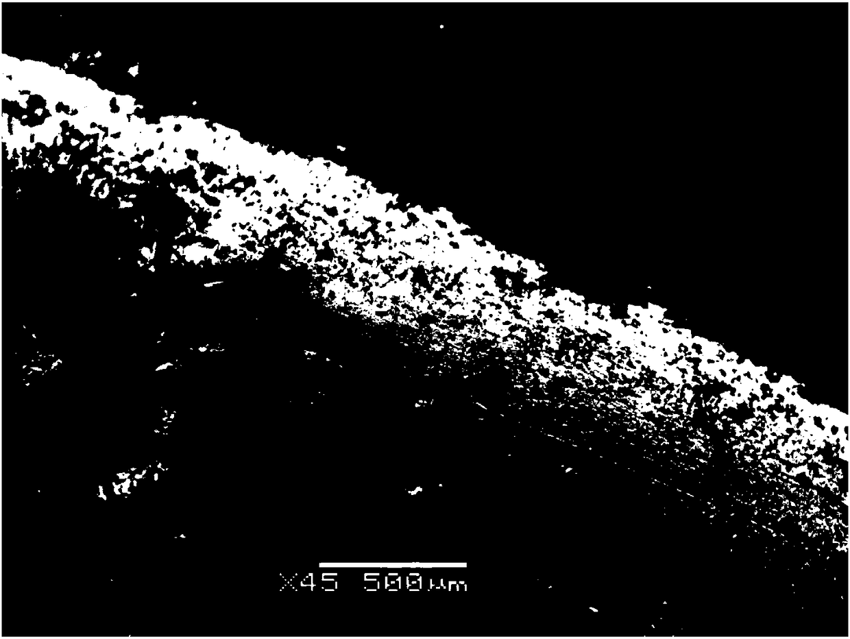 Plasma oxidized metal aluminum fiber reinforced friction material and preparation method thereof