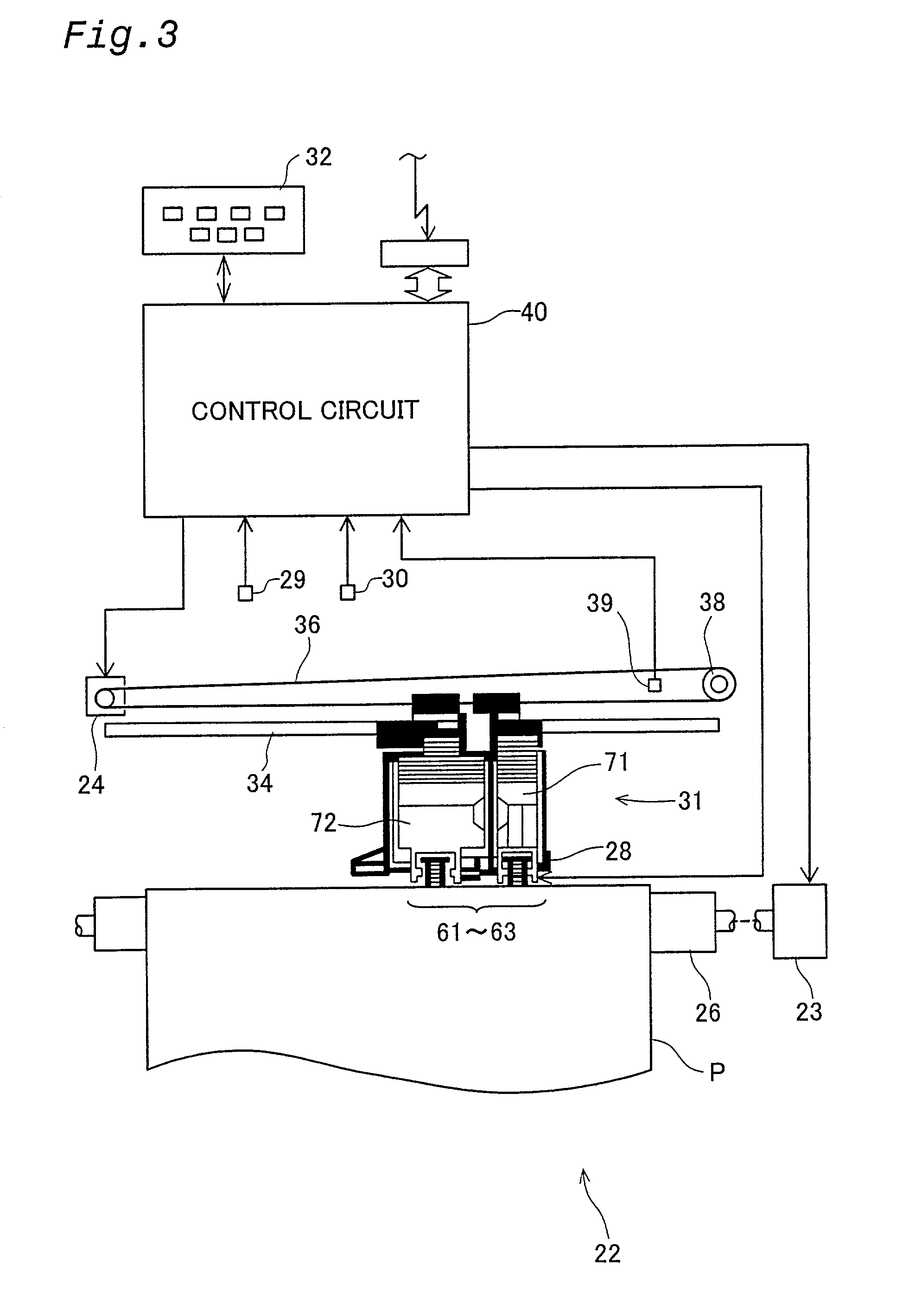 Combination of bidirectional- and unidirectional-printing using plural ink types