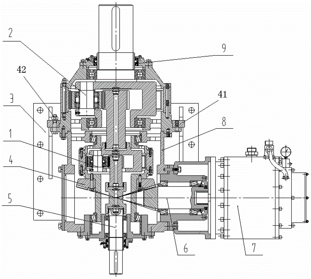 Mechanical soft start reducer for belt conveyor