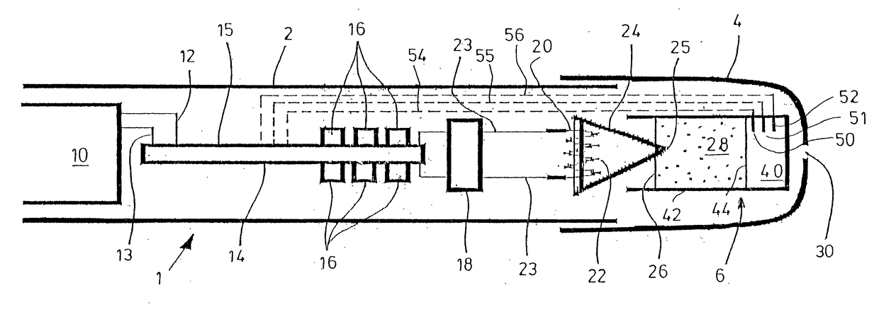 Electronic smoking device and capsule system