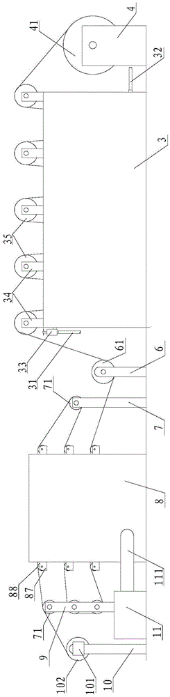 A cloth multi-level washing and drying integrated equipment