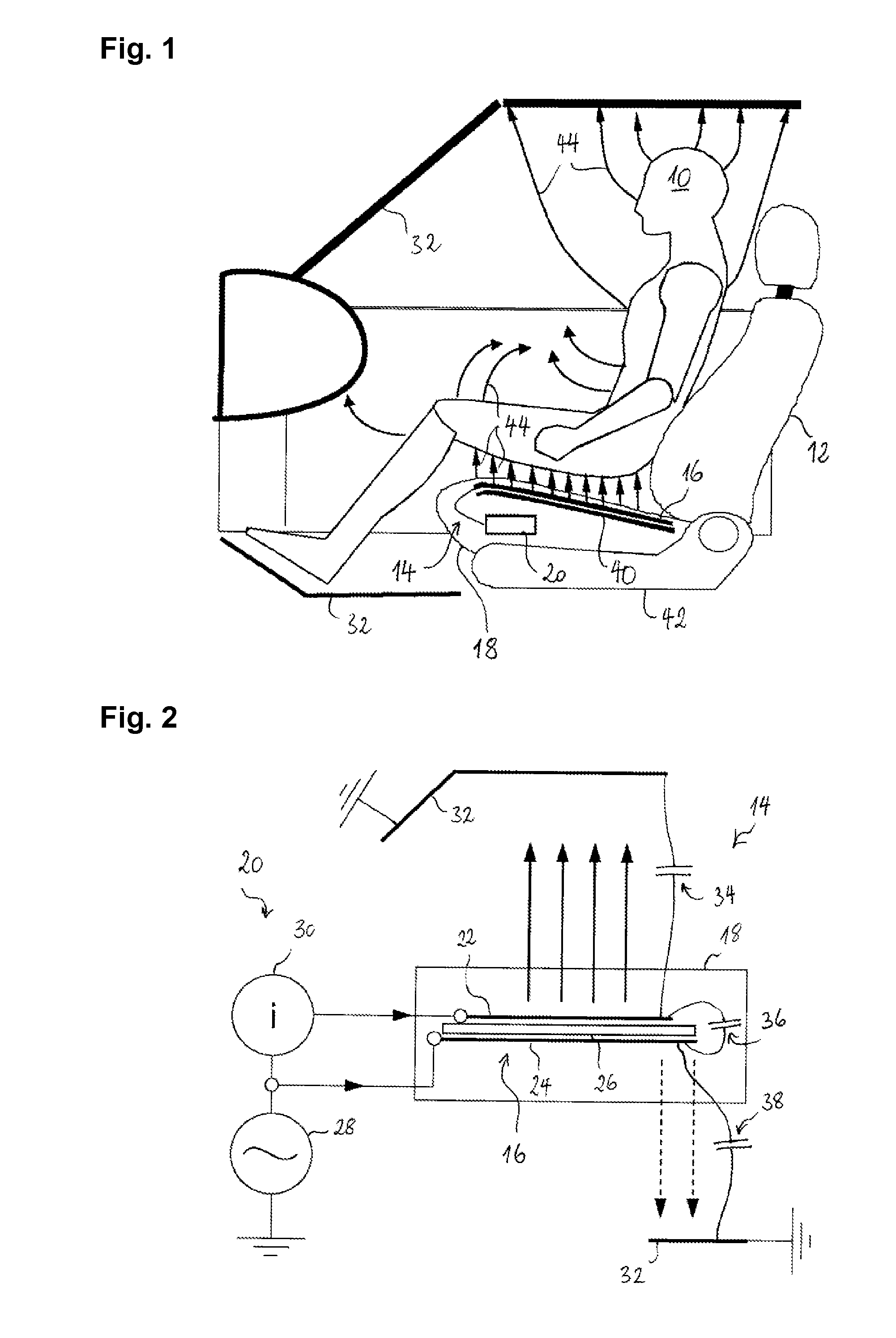 Method and system for detecting an occupancy state of a vehicle seat