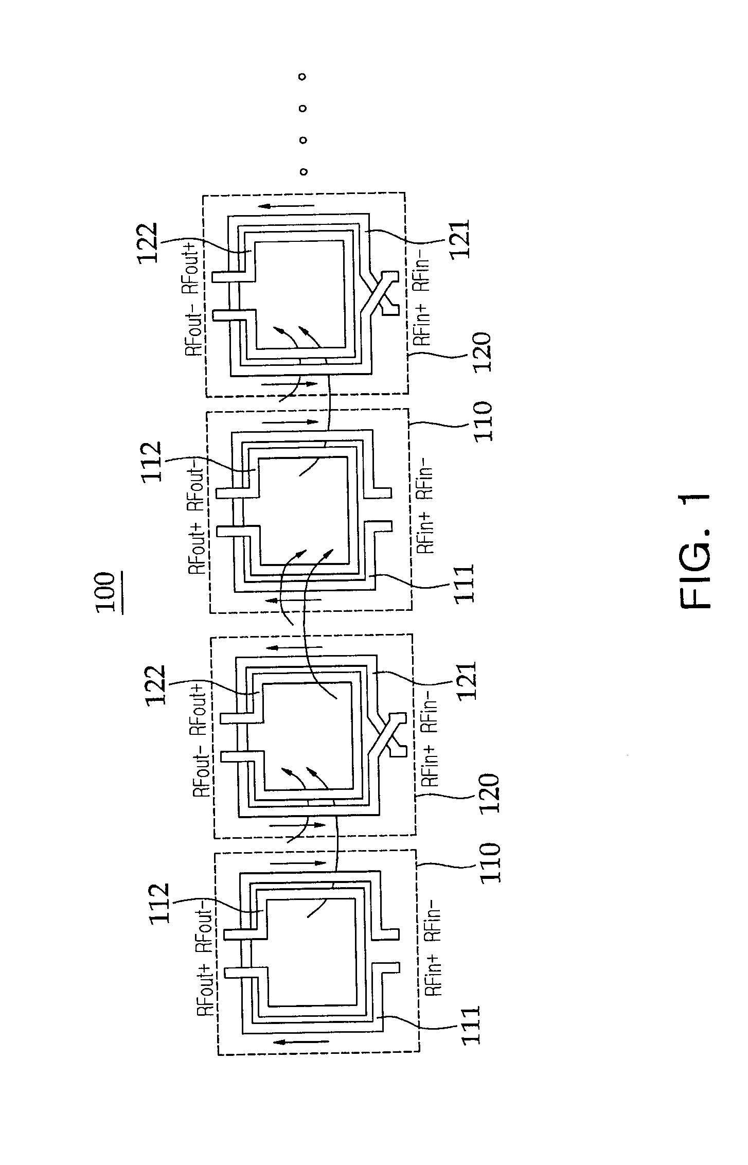 Impedance matching circuit eliminating interference between signal lines and power amplifier having the same