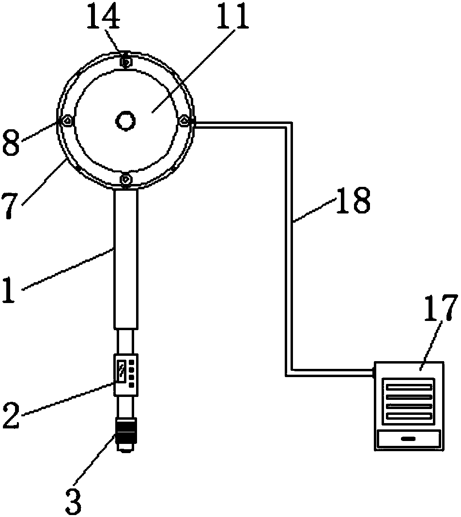 Wall polishing machine