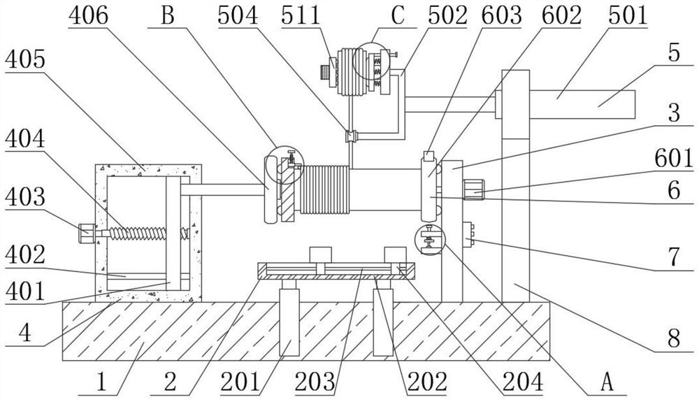 A transformer coil winding device