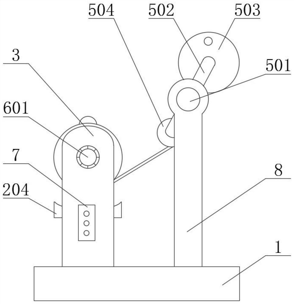 A transformer coil winding device