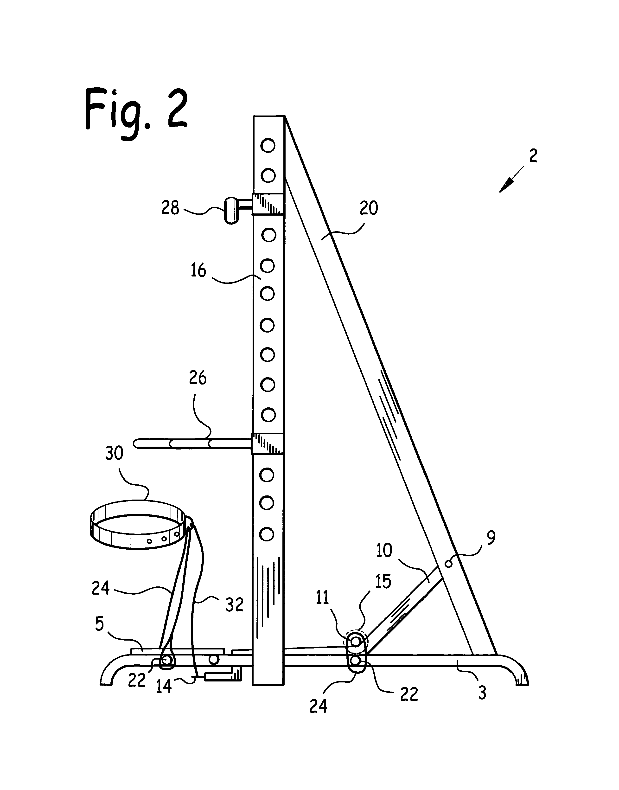 Adjustable weight-loaded dip-chin machine