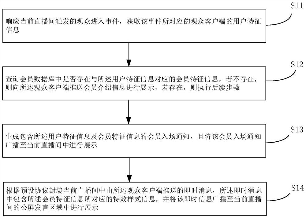 Live broadcast user identity detection method and device, equipment, medium and product