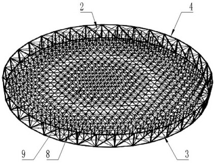 Circular Cross Cable Net Antenna