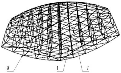 Circular Cross Cable Net Antenna