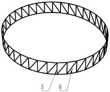 Circular Cross Cable Net Antenna