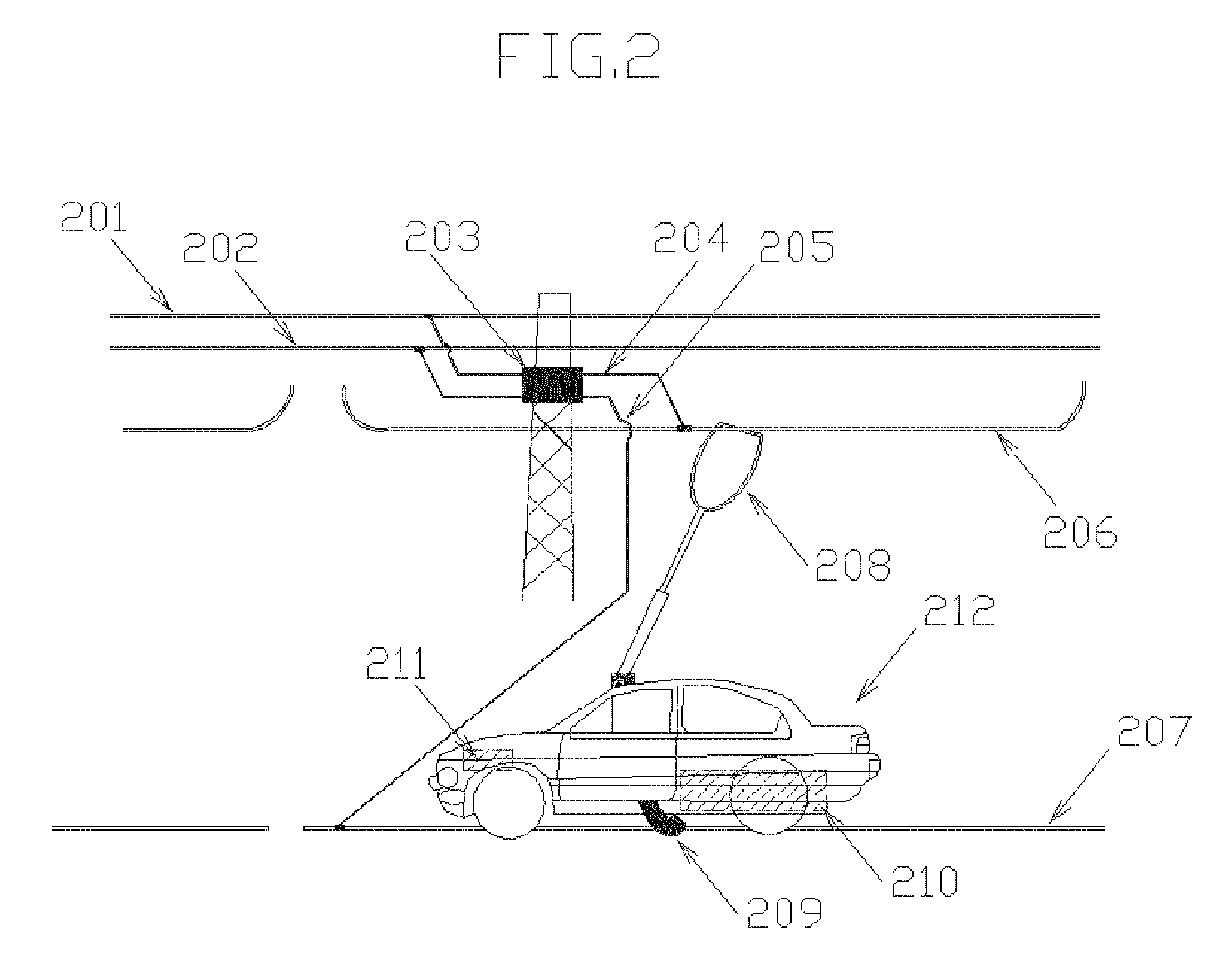 An electrical vehicle transportation system