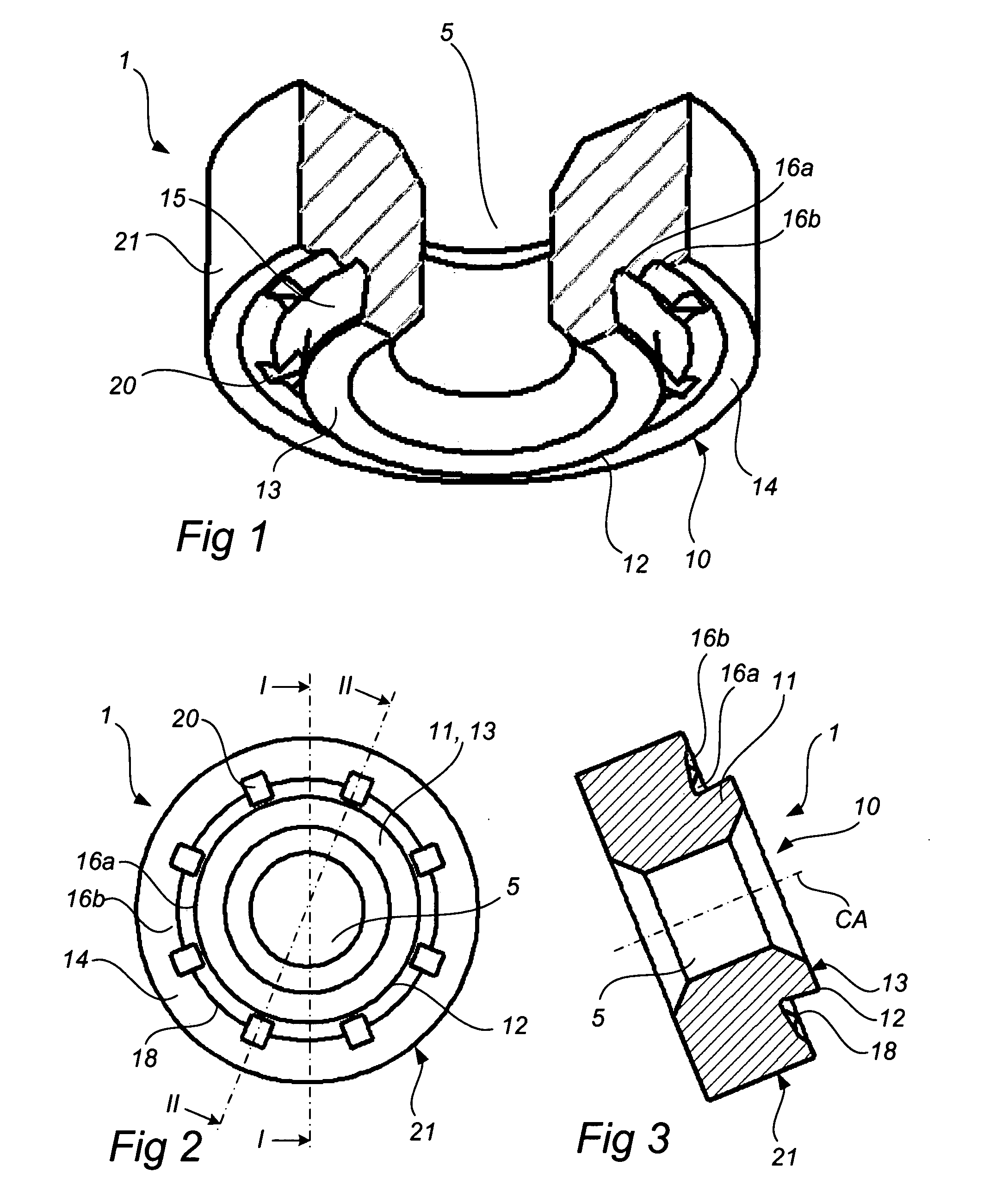 Pierce nut and use thereof