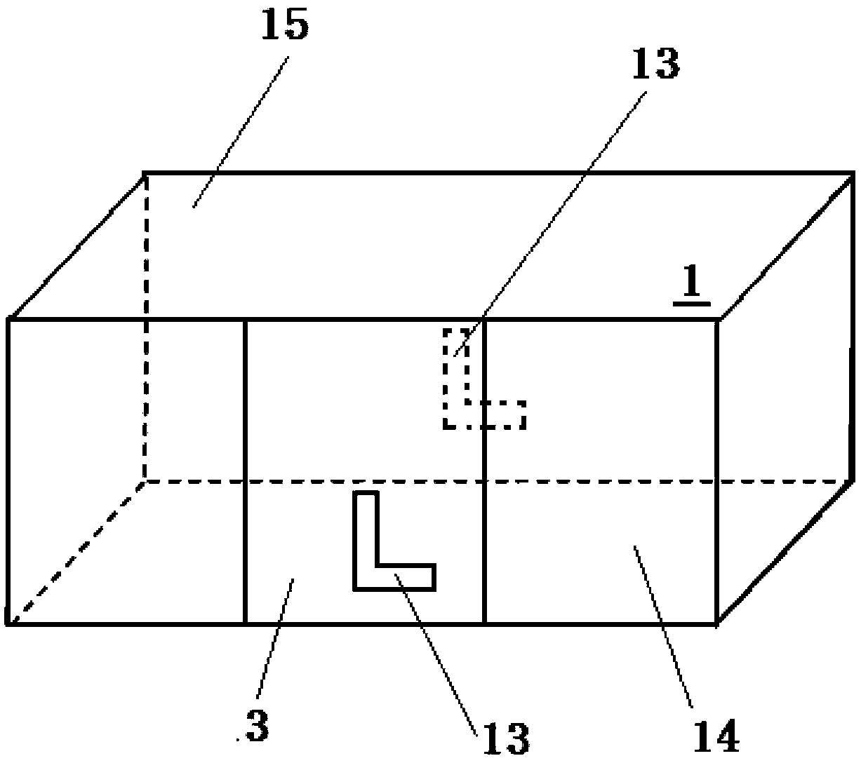 Testing device for measuring soil resistance in motion process of buried submarine pipeline