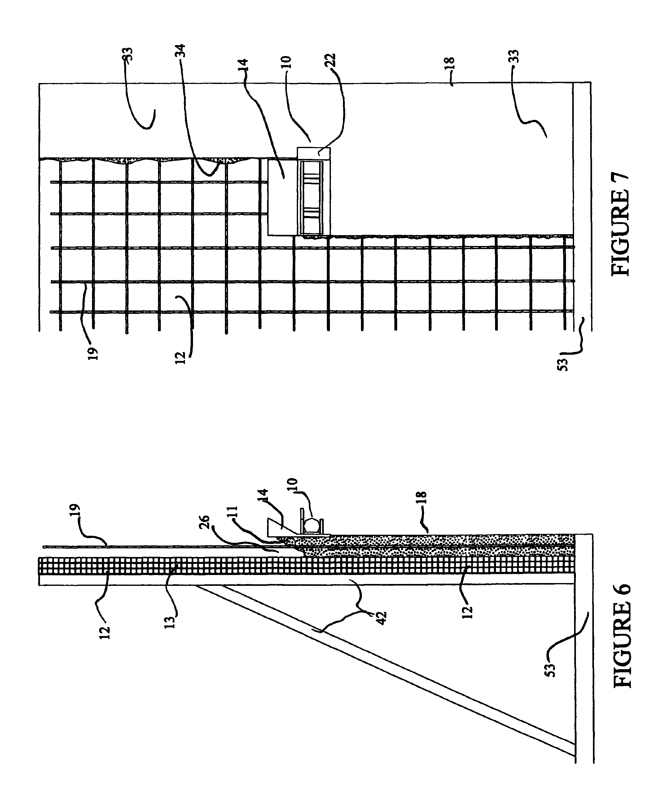 Vertical vibrating screed