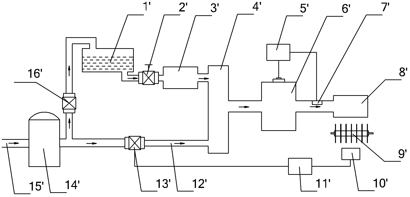 Multi-saw blade sawing and cooling system of woods and bamboos