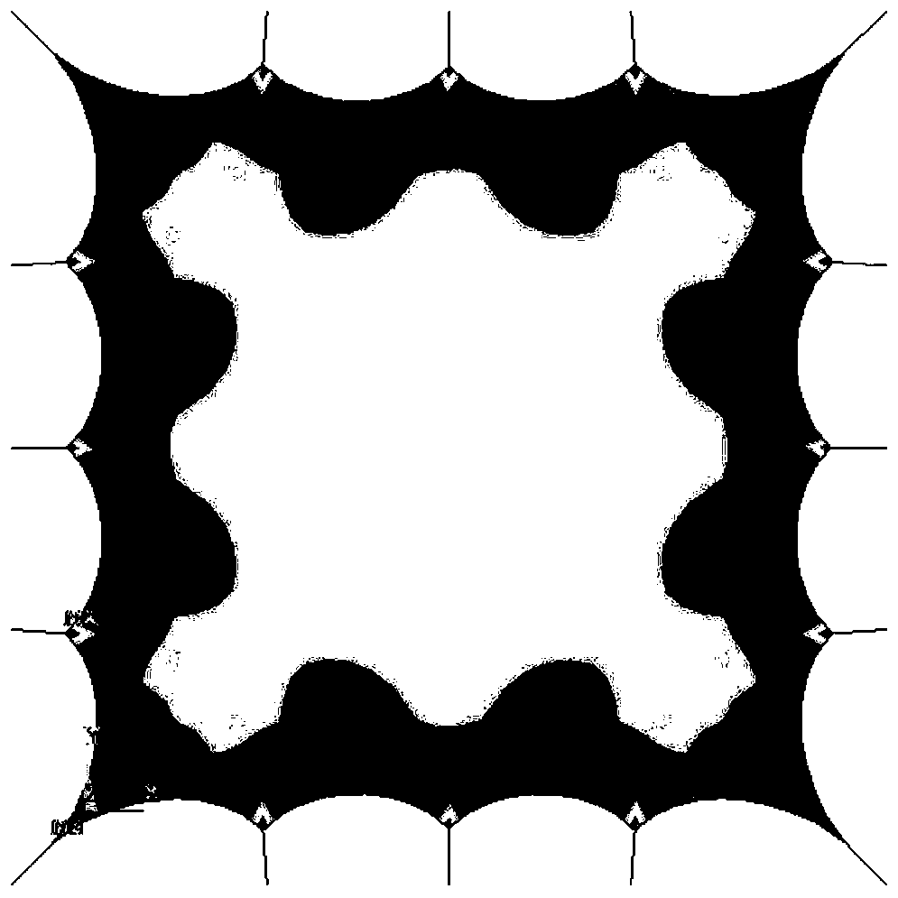 A film shape determination method for planar film antennas based on cable tension uncertainty