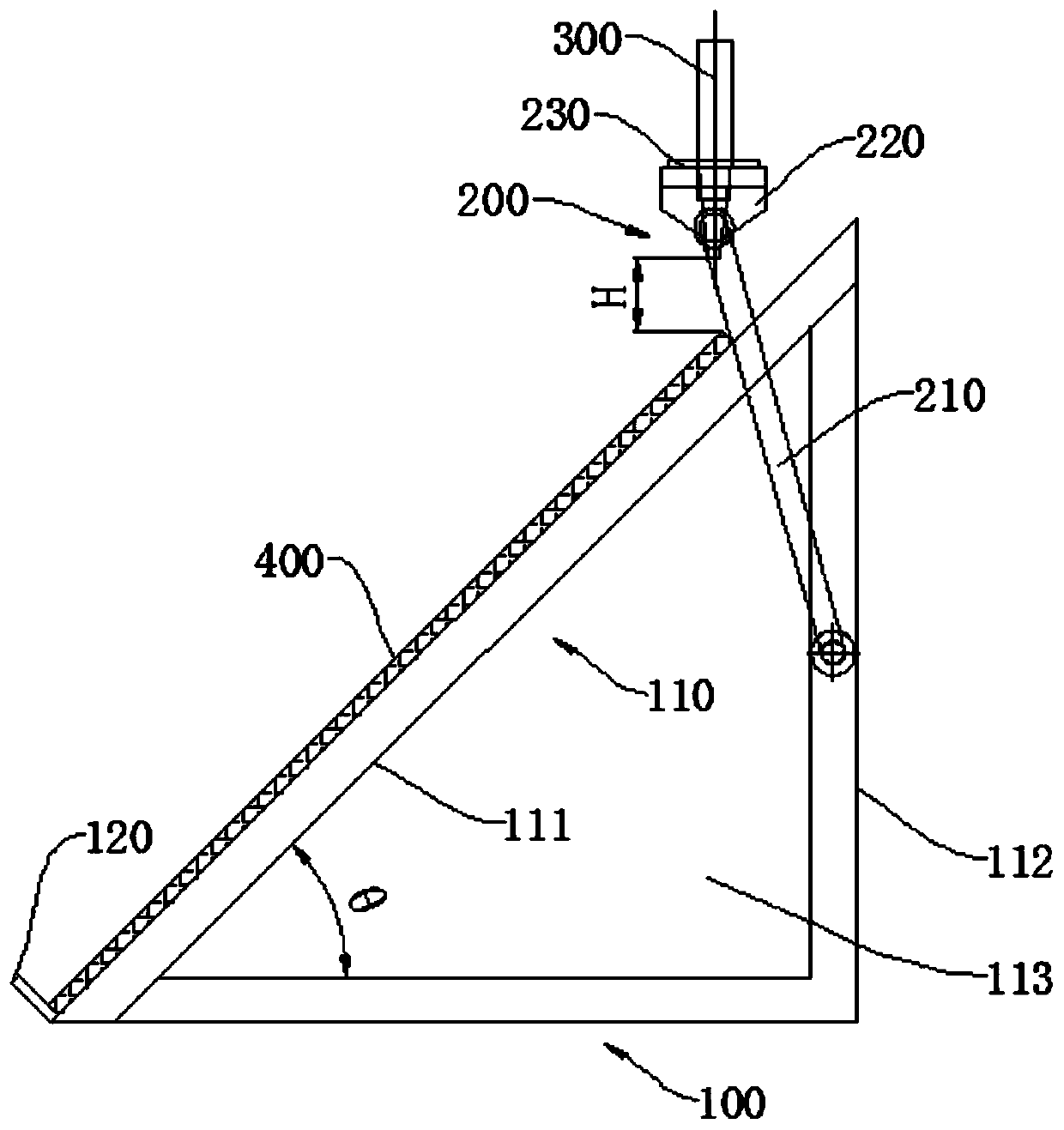 Silicon wafer hydrophilicity detection device and detection method