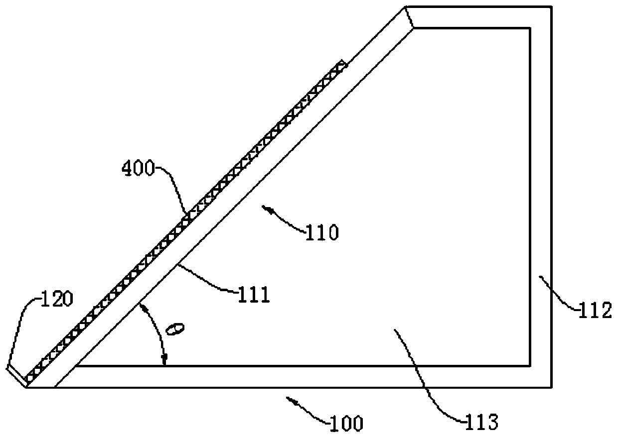 Silicon wafer hydrophilicity detection device and detection method