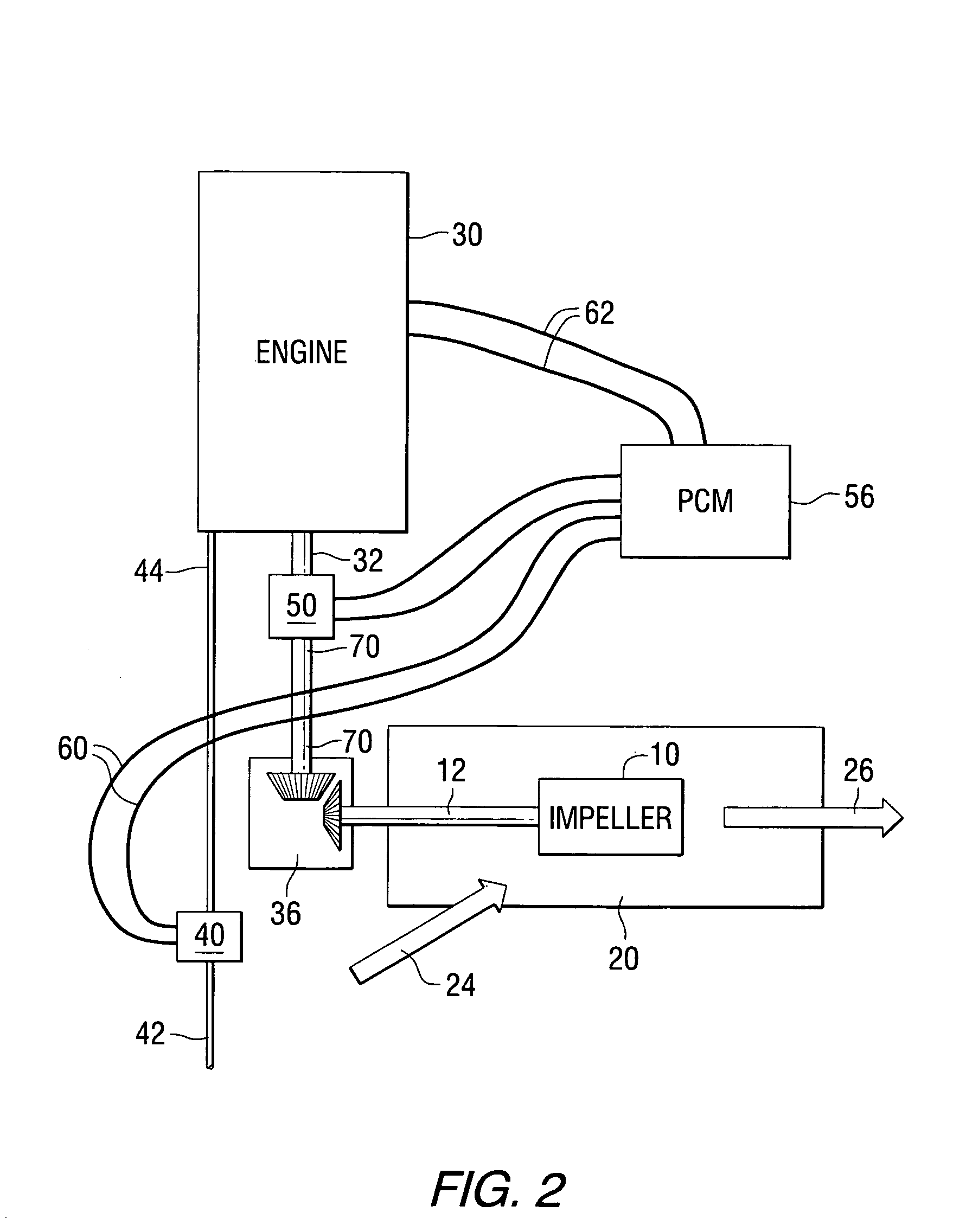 Jet drive marine propulsion system with a water pump