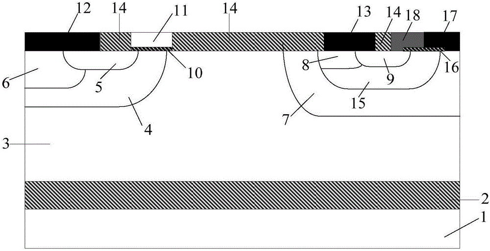 Two-channel RC-LIGBT device and manufacturing method thereof