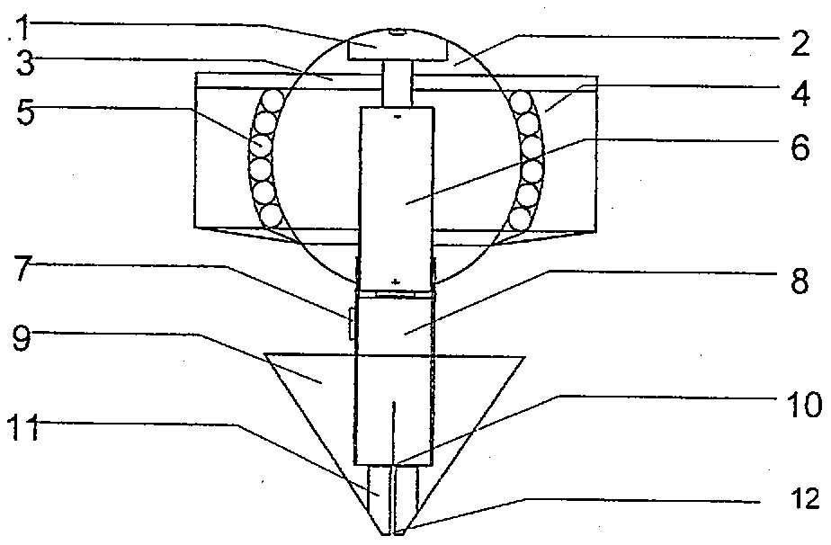 Novel infrared laser plumb bob