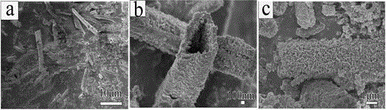 Tubular TiO2 synthesis method and application of tubular TiO2