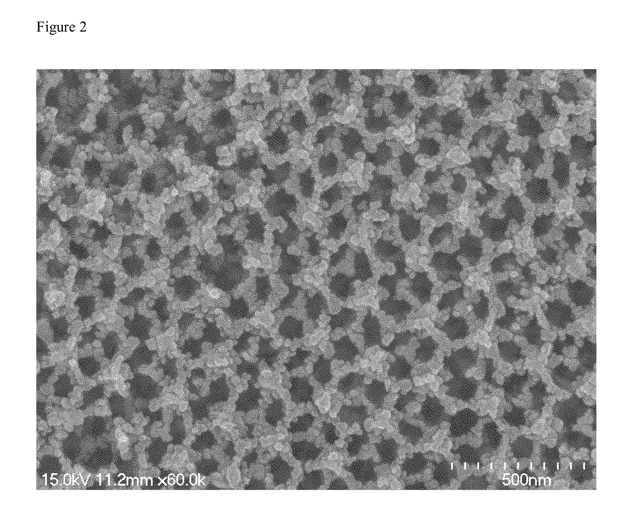 Inverse opal material for visible-light-driven photocatalytic degradation of organic pollutants, and preparation method thereof