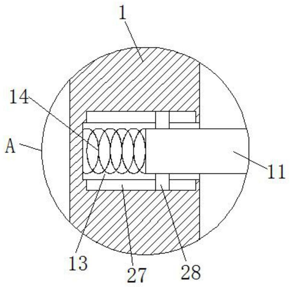 A dust removal box for cotton cloth processing and conveying