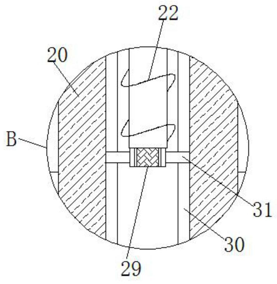 A dust removal box for cotton cloth processing and conveying