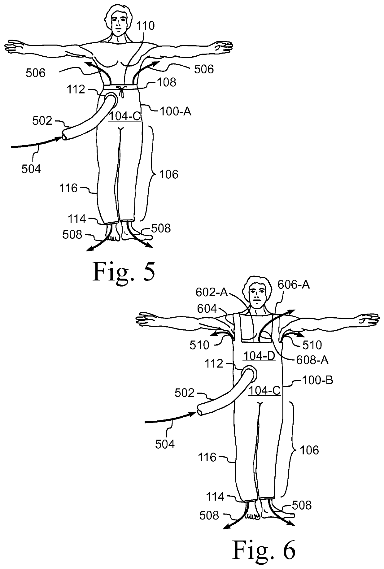 Garment for preventing redistribution hypothermia