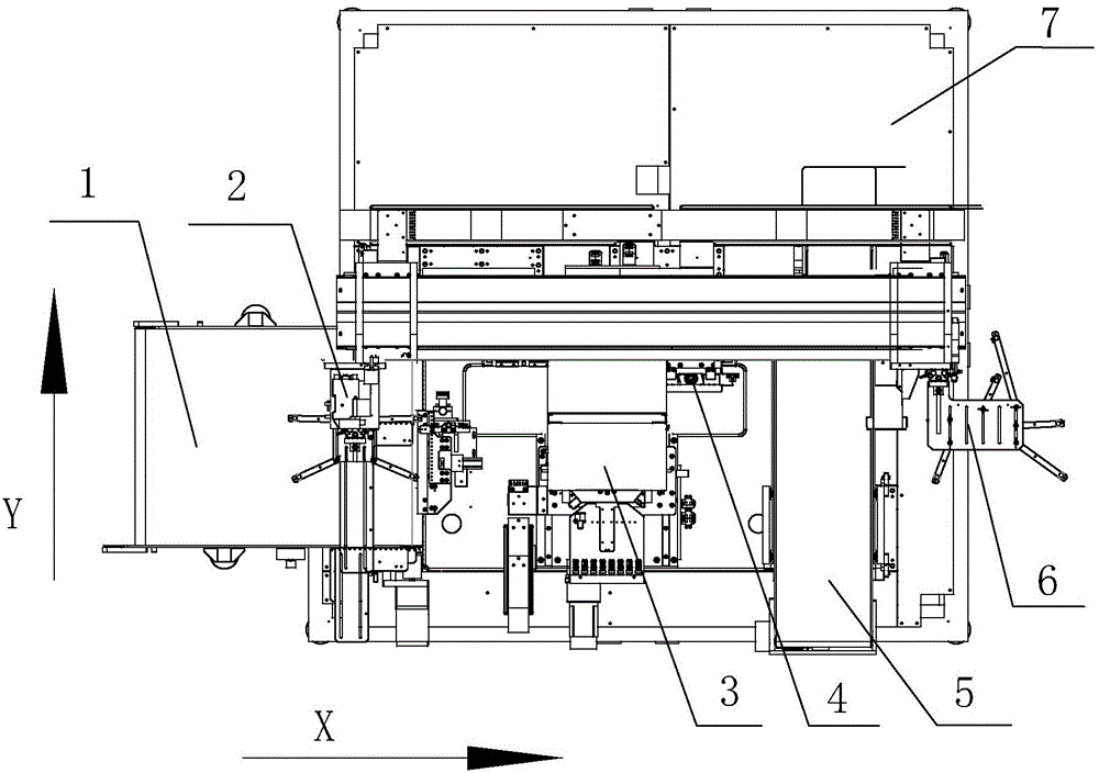 Full-automatic AOI particle indentation detection machine