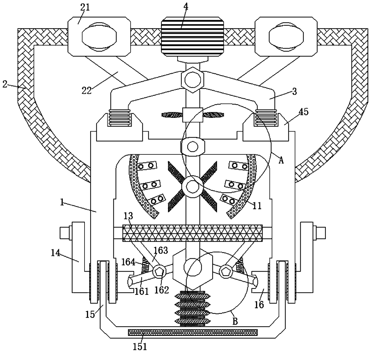 Screening-type micro-processing equipment for peeling of highland barley