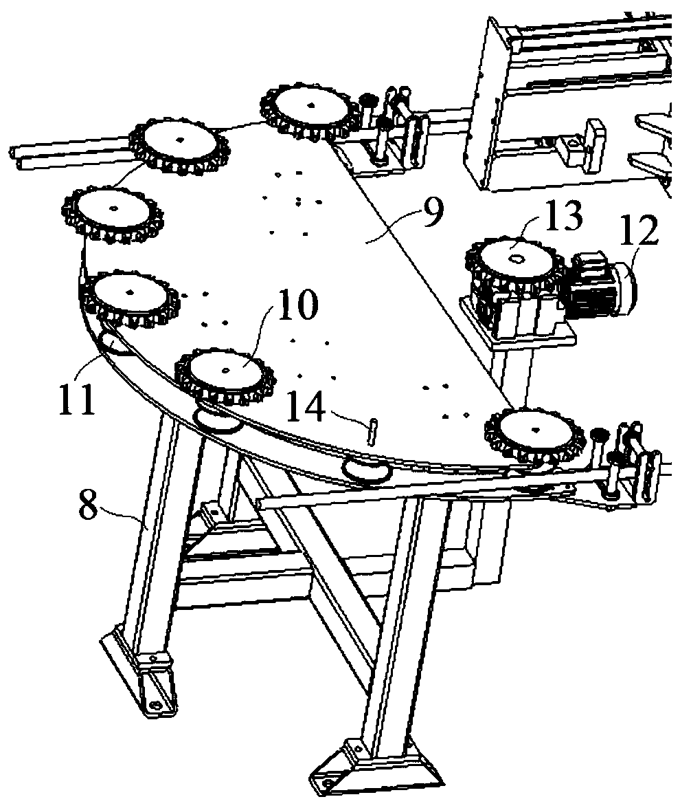 Micro-tension automatic wire storing device for processing optical fibers and cables