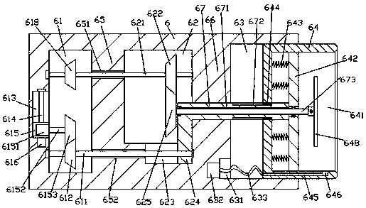 Efficient wall face grinding device for architectural decoration and finishing