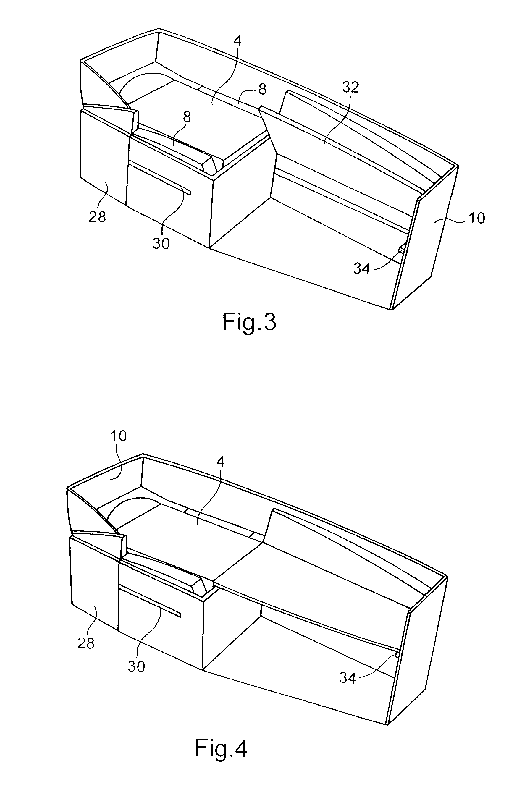 Convertible seat for an aircraft passenger