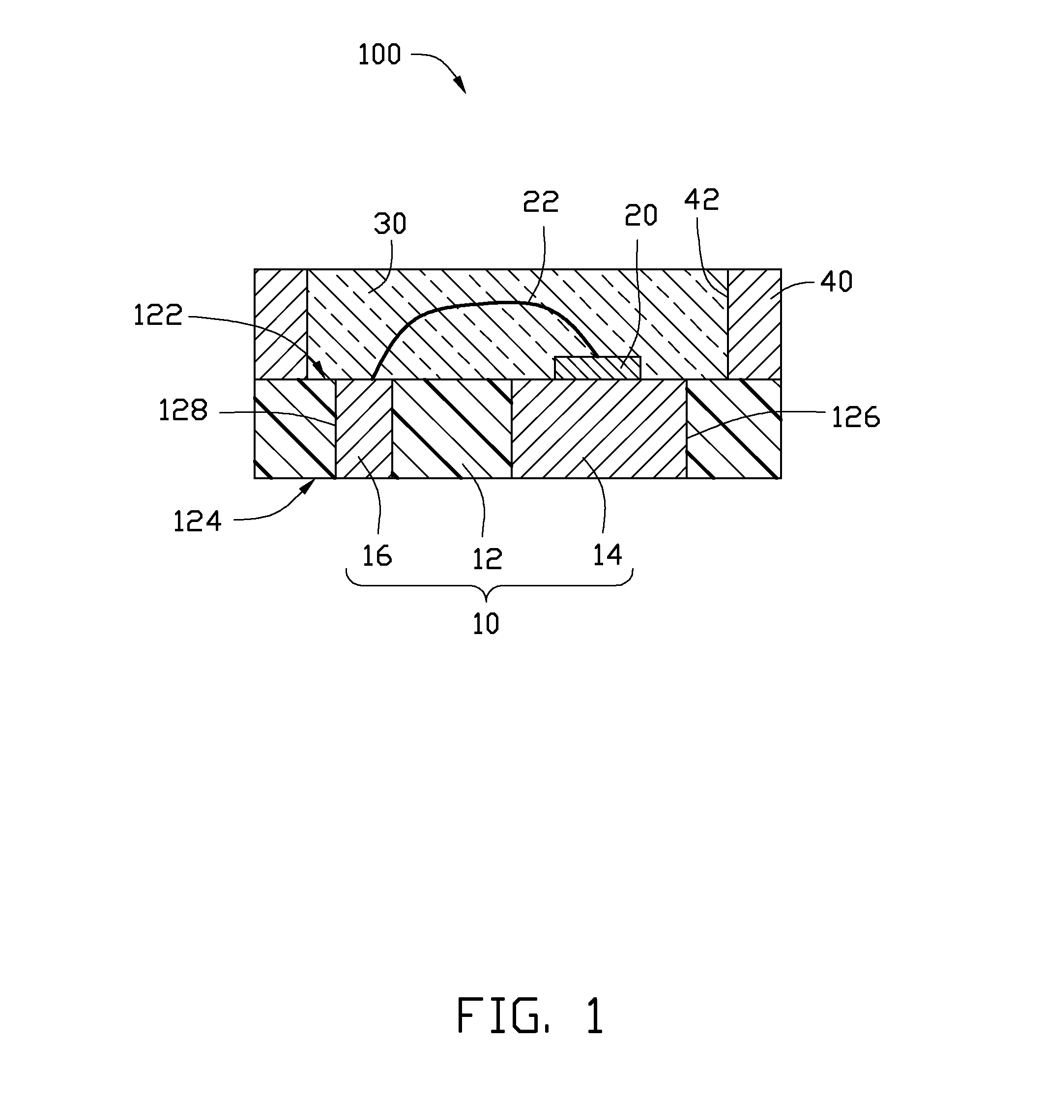 Method for manufacturing LED package and substrate thereof