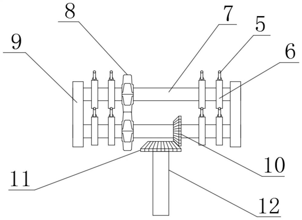 Neurosurgery nursing and massaging device