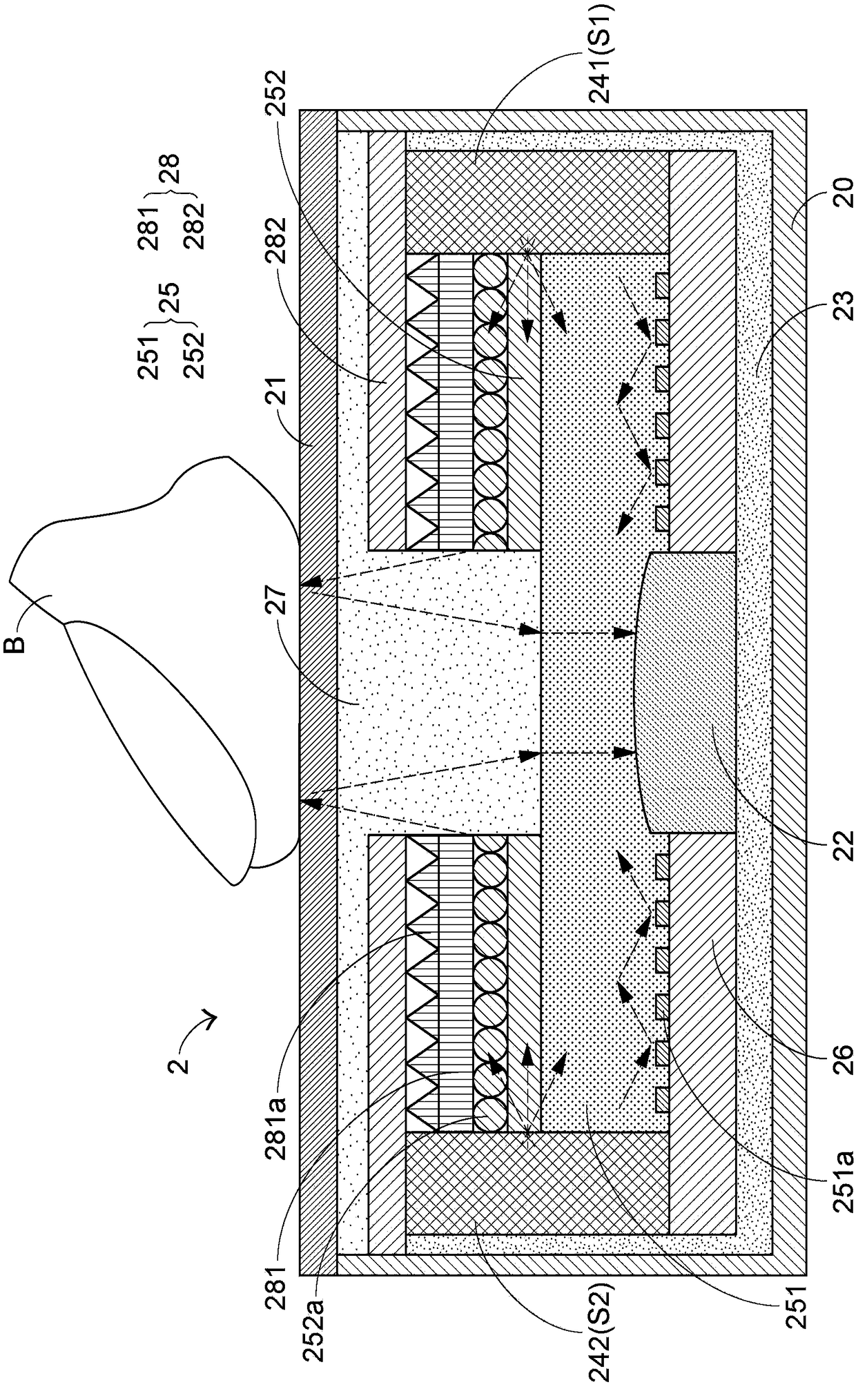 Optical fingerprint recognition module