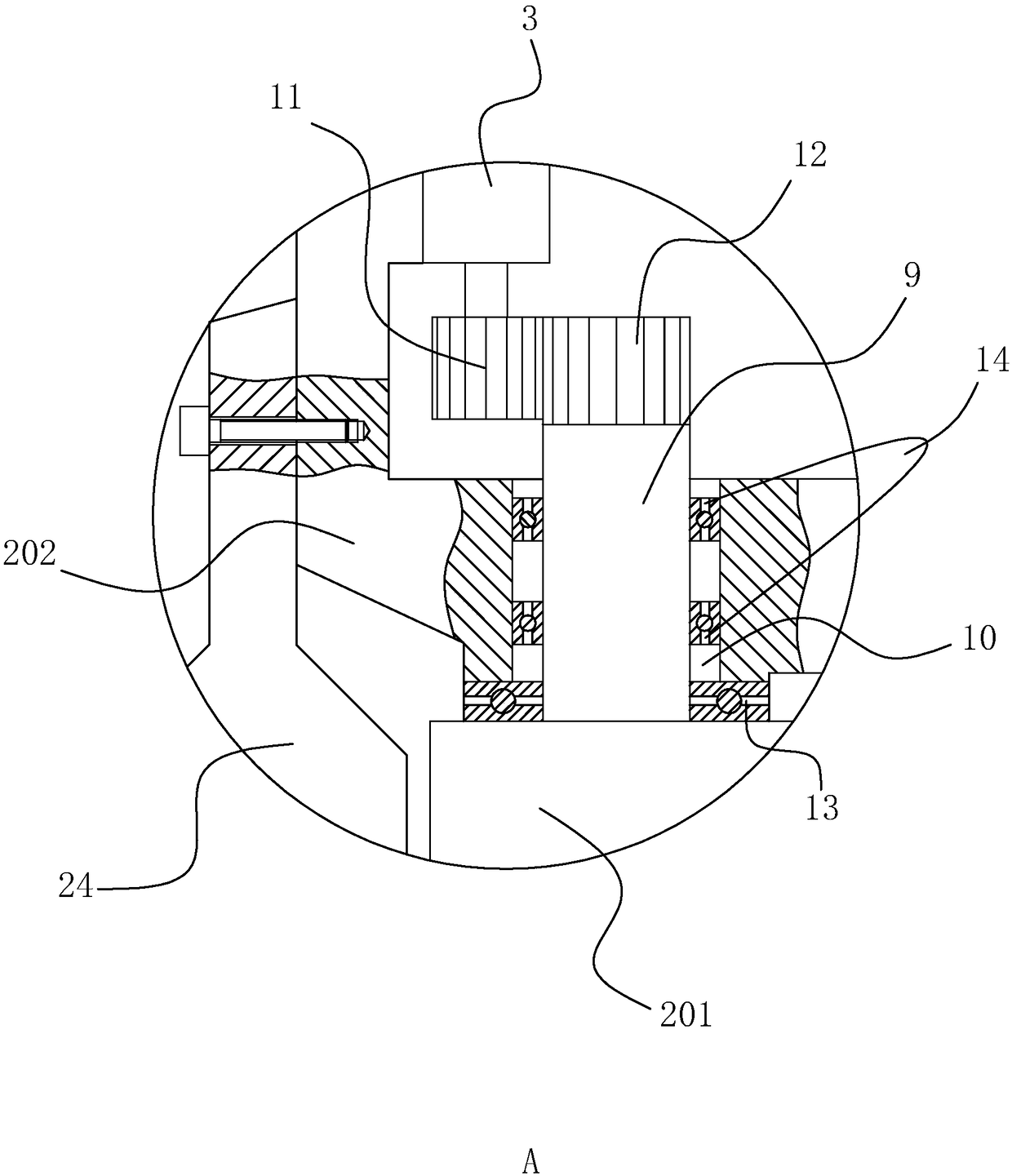 Engineering supervision construction management informationization device