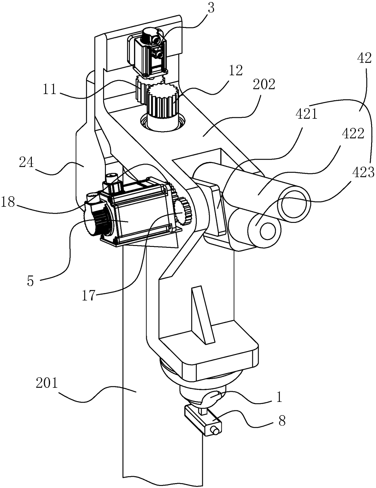 Engineering supervision construction management informationization device