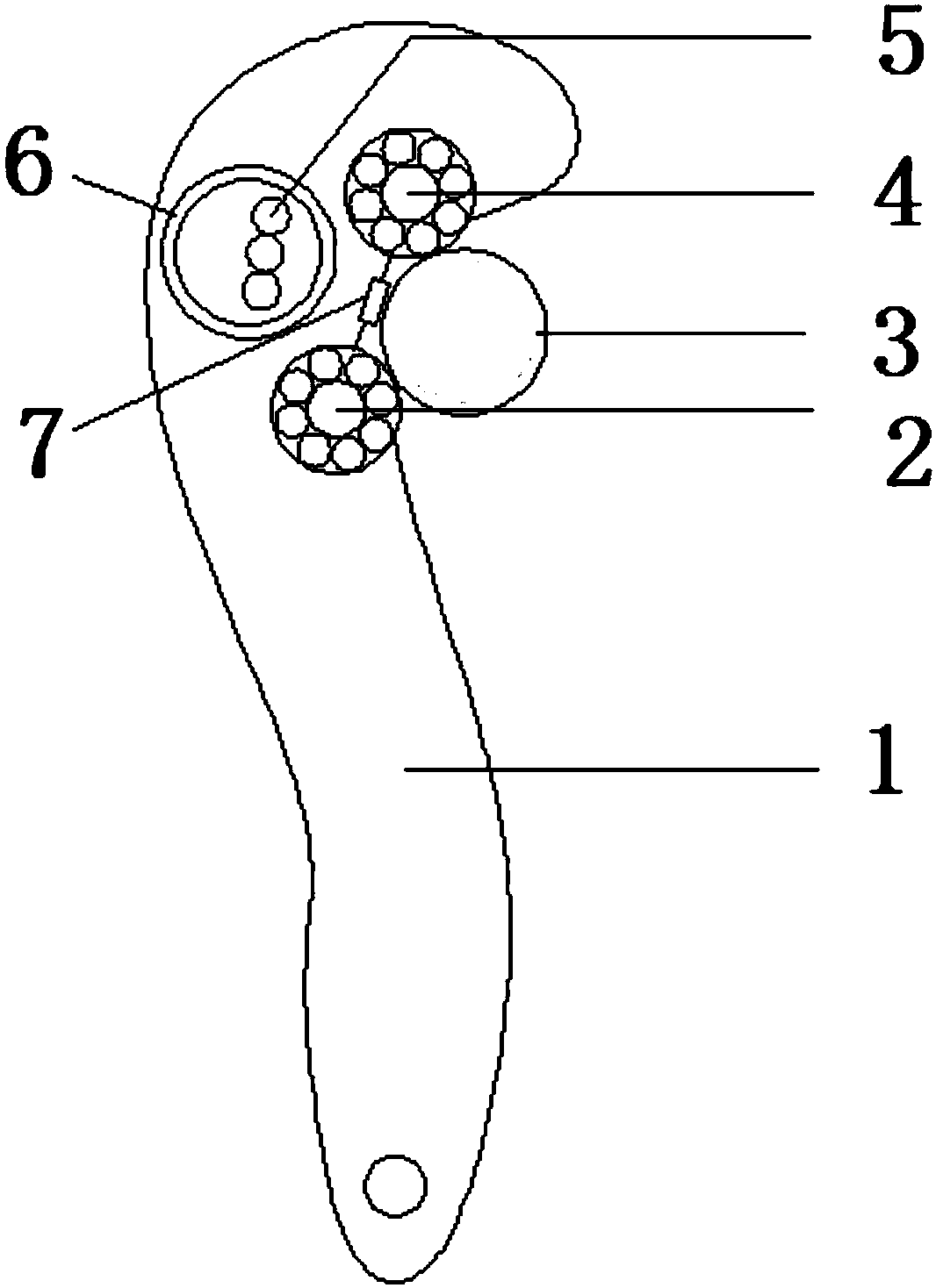 Preformed armor rod mounting winder