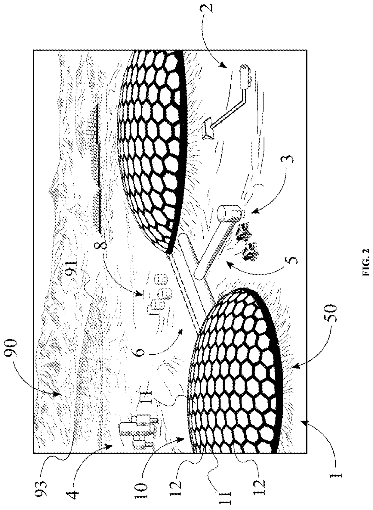 Inflatable habitat for permanent human settlement