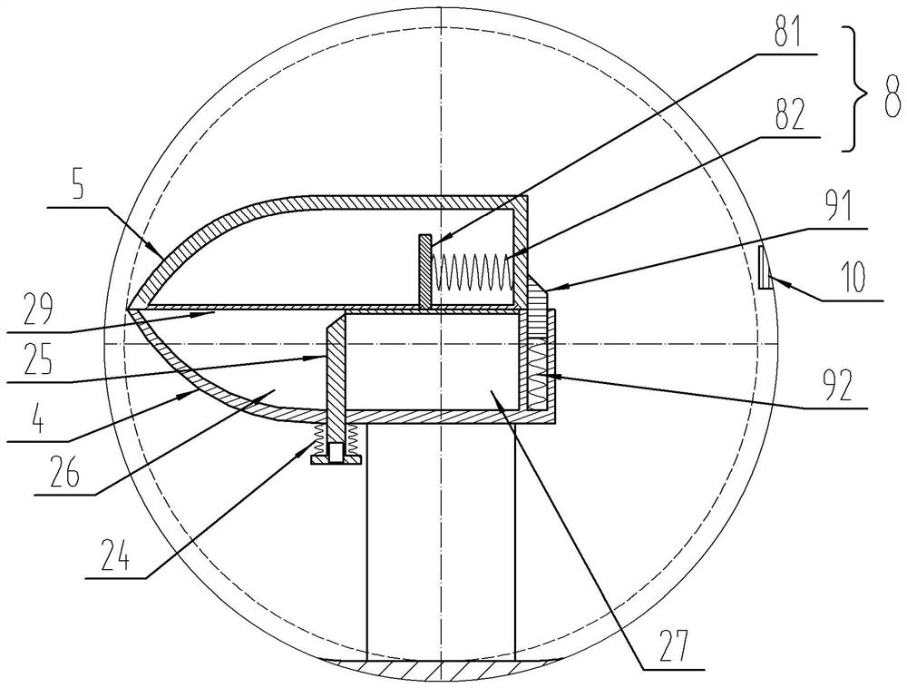 Pickled pepper food bagging machine