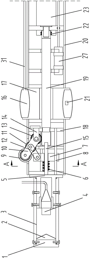 Comprehensive variable aperture hole measuring robot for deep rock mass and use method of robot